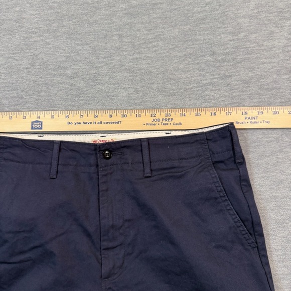 Levi's Pants Men 33x30 Navy Blue Chino Two Horse Label Smart Casual - Picture 6 of 10